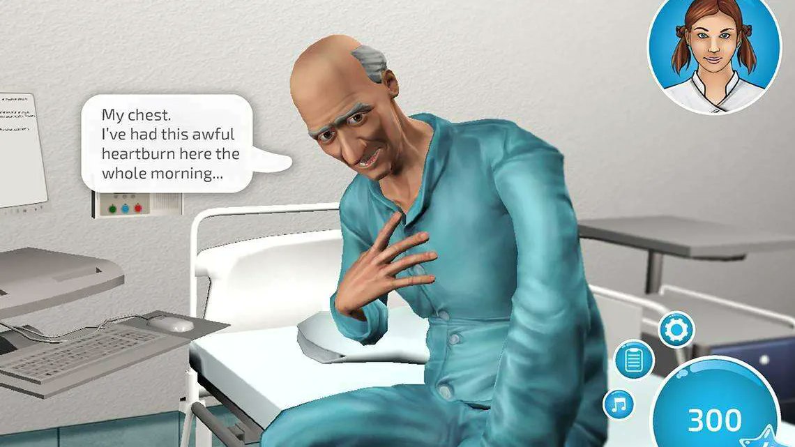 practigame's tweet card. Pelaaminen ei ole vain viihdettä. Jaana-Maija Koiviston johtama Practigame tähtää hyötypelien markkinoille terveydenhoitoalan potilassimulaattorillaan.