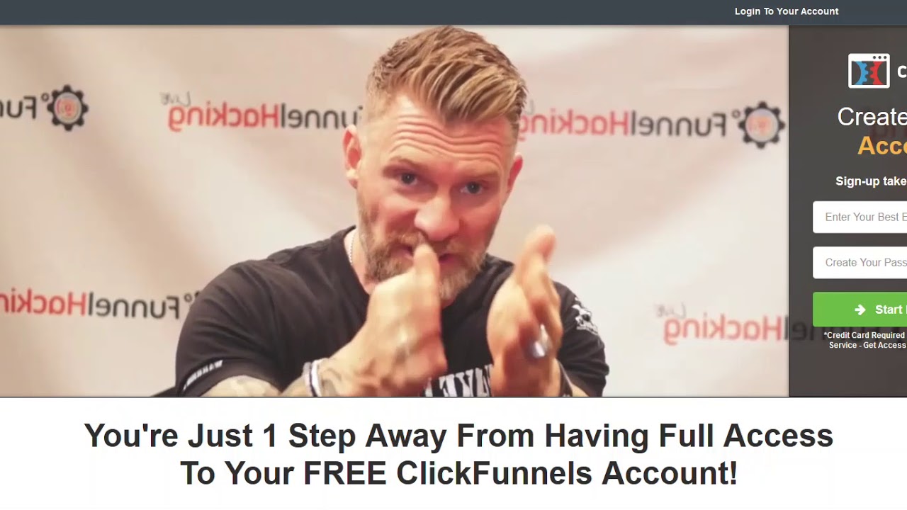 ClickFunnels4u's tweet card. ClickFunnels REAL |