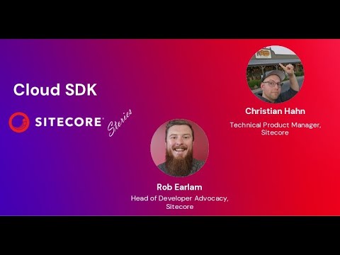 gsanjeev_k's tweet card. Sitecore Stories - Cloud SDK