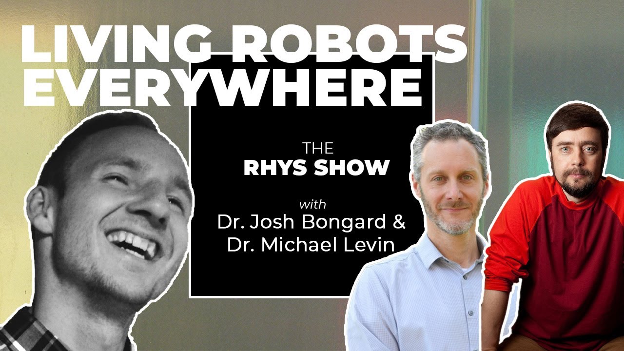 RhysShow's tweet card. All You Need to Know About Coexisting With Living Robots: Dr. Joshua...
