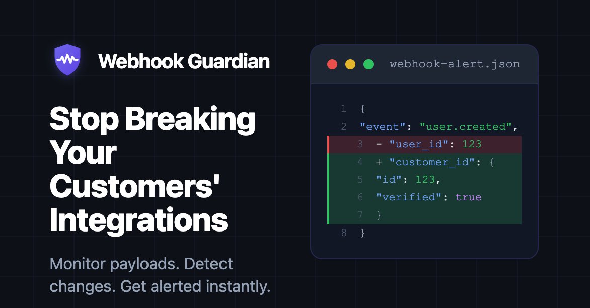 quetal's tweet card. Monitor payloads. Detect changes. Get alerted instantly. Never break customer integrations with API changes again.