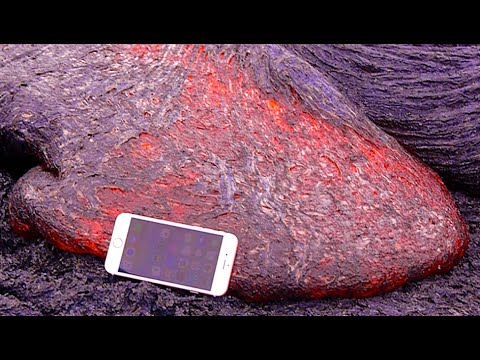 TechRax's tweet card. Don't Drop Your iPhone 6S in Hot Lava!