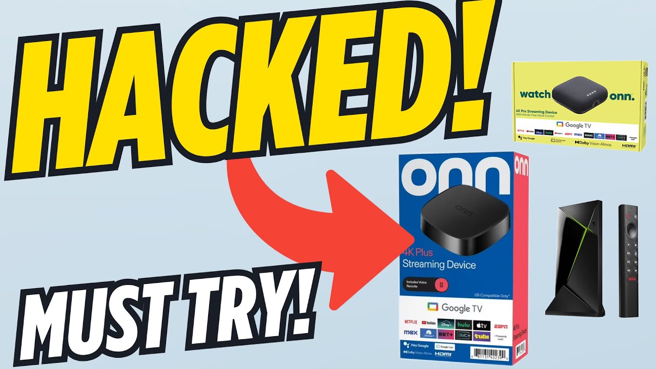 TripleMPC's tweet card. Ultimate Hack for Onn 4K Plus, Onn 4K Pro & Nvidia Shield TV | Clean...