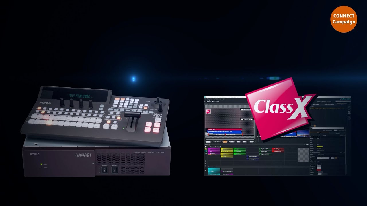 foracorporation's tweet card. HVS switcher series with LiveBoard Mini