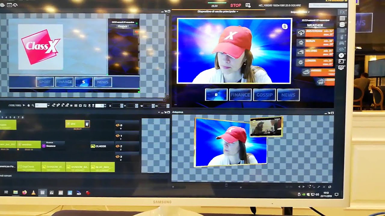 classxdev's tweet card. ClassX LiveBoard can broadcast realtime SKYPE calls in 3D with...