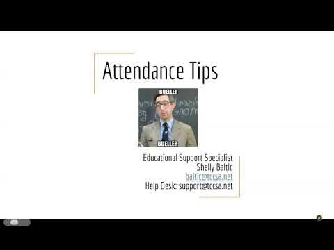 tccsapd's tweet card. Attendance Tips