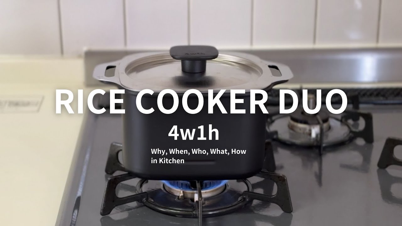 forum_store's tweet card. 【4w1h】ライスクッカーデュオで白米1.5合炊いてみました。