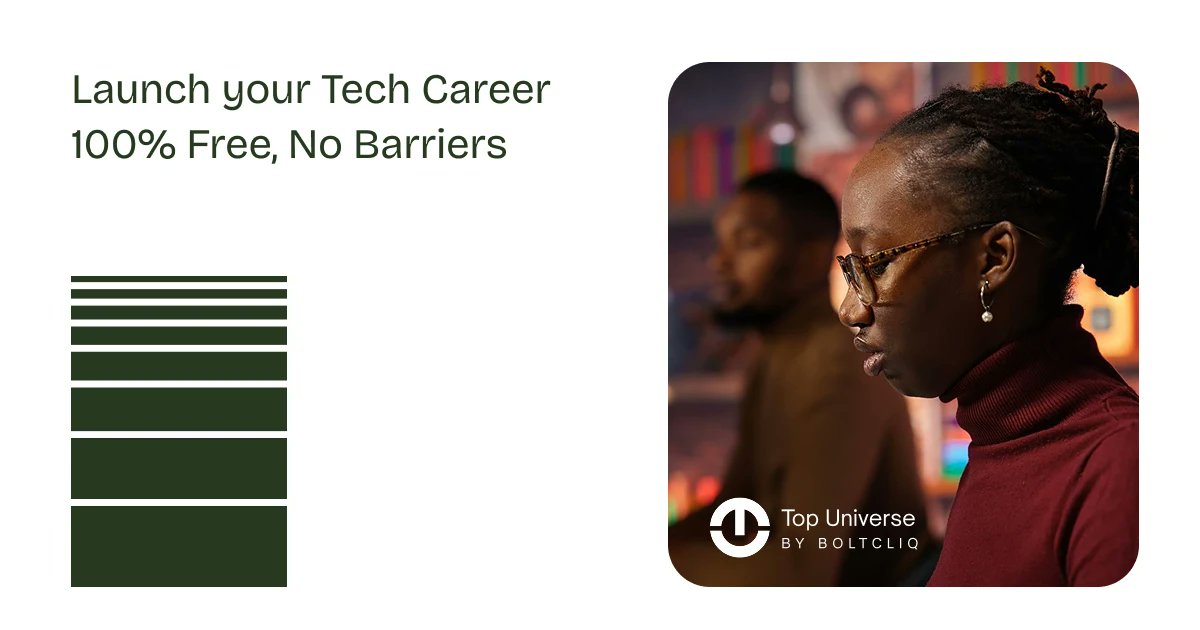 nwosuamaka_'s tweet card. Join 15,000+ learners transforming their careers through free, world-class technology education. Master AI Engineering, Web Development, UI/UX Design & more. 100% free programs, expert mentorship,...