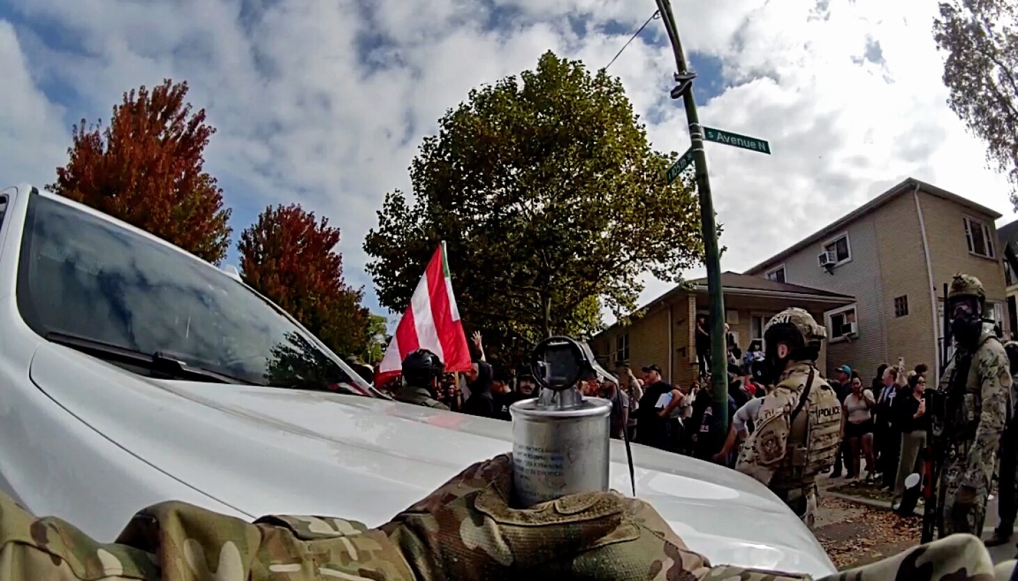 Suntimes's tweet card. The videos, released weeks after U.S. District Judge Sara Ellis’ historic order limiting agents' use of force, offer a firsthand look at flashpoint incidents from suburban Broadview, and Chicago's...