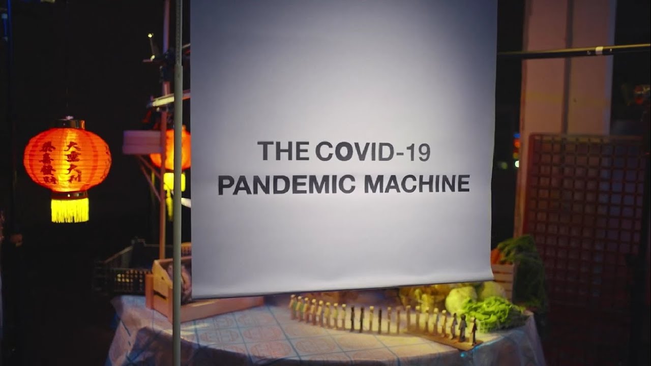 Andr_Aleks's tweet card. The COVID-19 Pandemic Machine | Let’s stop it together!