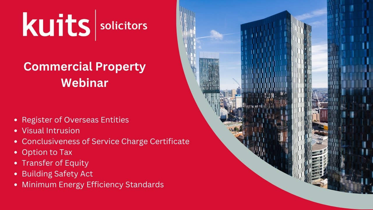 KuitsSolicitors's tweet card. Kuits' Commercial Property Tips 2023