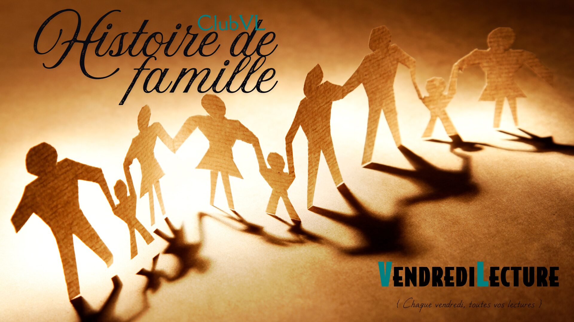 VendrediLecture's tweet card. Bonjour,  Pour ce mois de juin, le club de lecture s'embarque des histoires de famille. Que lire en rapport avec cette thématique ? Eh bien rien de plus