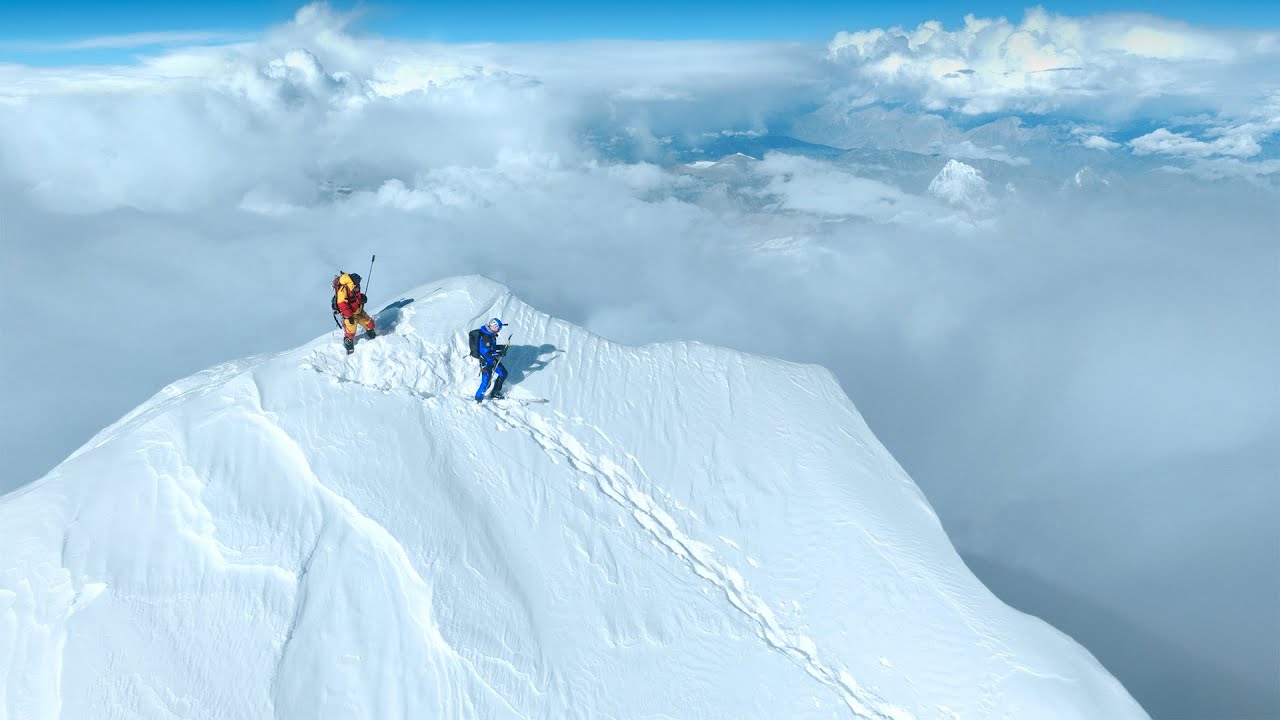 ranjitsisa's tweet card. I Skied Down Mount Everest (world first, no oxygen)