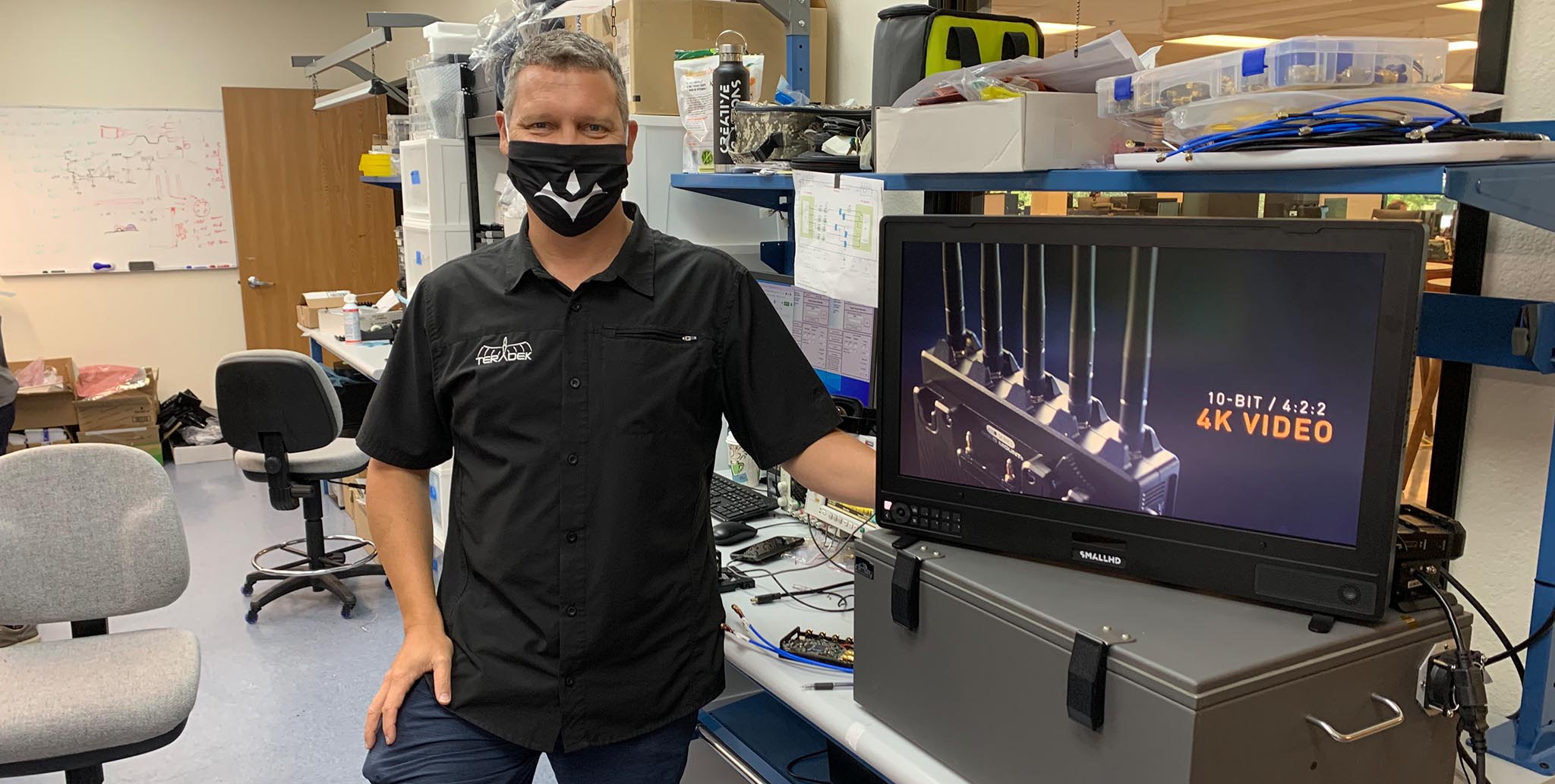 Teradek's tweet card. Nicol Verheem, Founder & CEO of Teradek and CEO of Creative Solutions discusses getting back to work and how entertainment methods will change and creativity. "I’d like to make the case that getting...