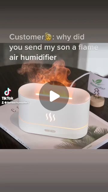 FlameHumidifier's tweet card. @flame_air_humidifier • Instagram reel