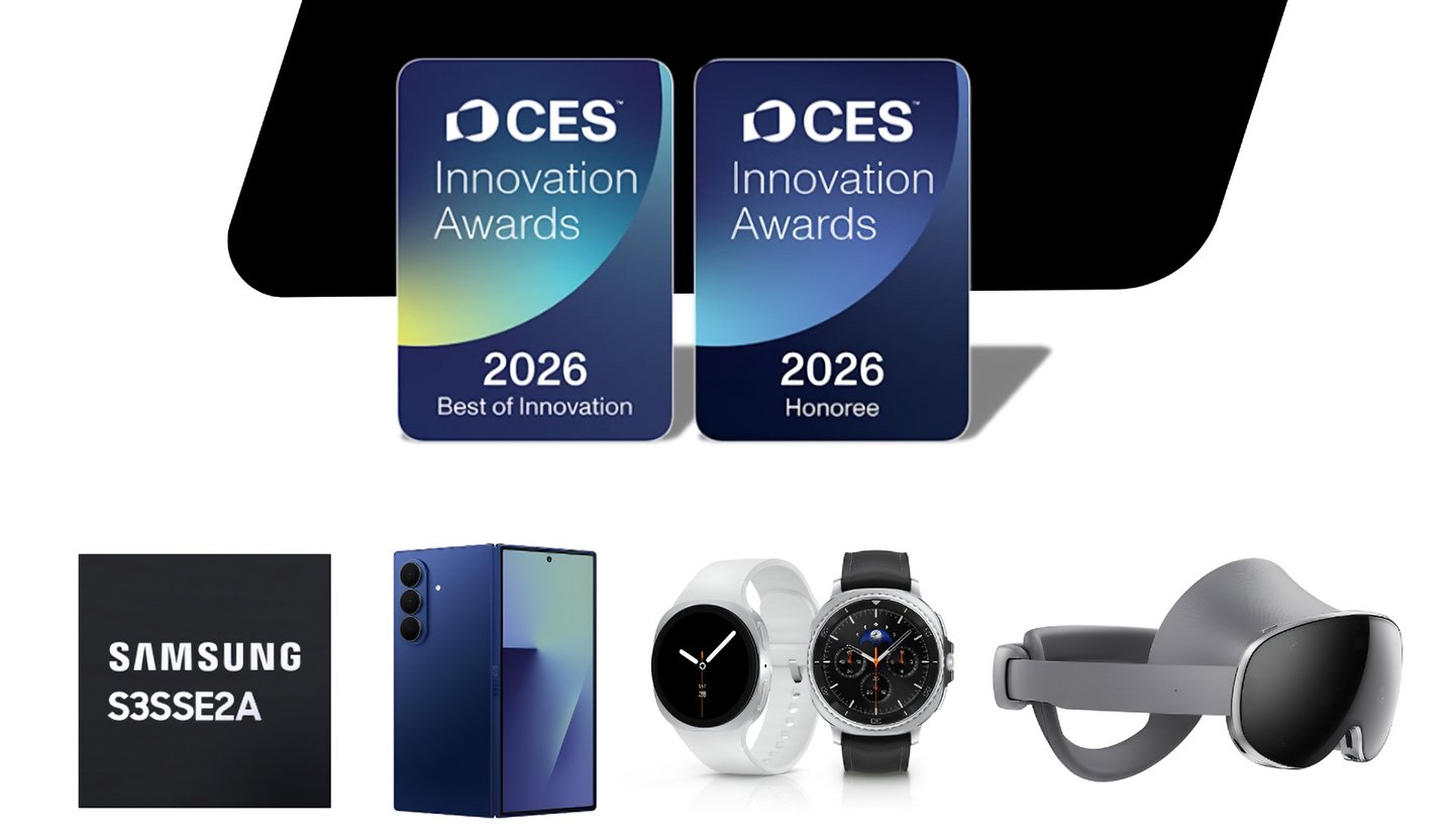 EpicPlain's tweet card. Samsung Electronics, a global leader in technology, today announced that its latest lineup of products and services has been recognised by the with multiple CES 2026 Innovation Awards.