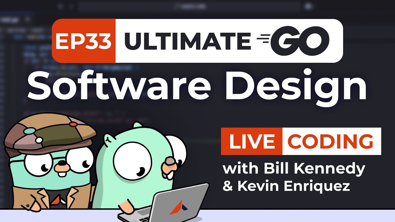 goinggodotnet's tweet card. Ultimate Go Software Design LIVE: Real Time Chat App Ep.33