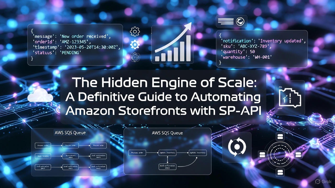 BlackBannerAI's tweet card. It's Black Friday today, in 2025. If you're still managing your Amazon inventory via flat files or manually adjusting prices in Seller Central, you're playing a game you can't win.