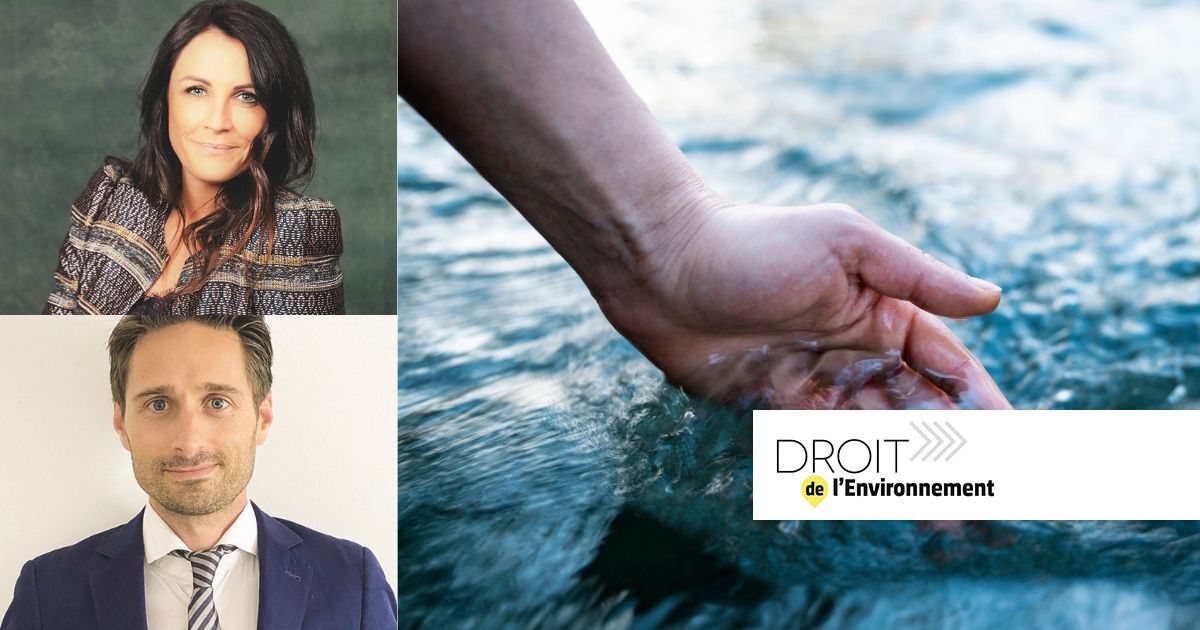 Actuenviro's tweet card. Outre la question de l'accès à l'eau qui se durcit sous l'effet du changement climatique, l'année écoulée a été marquée par un durcissement de la législation et une multiplication des contentieux...