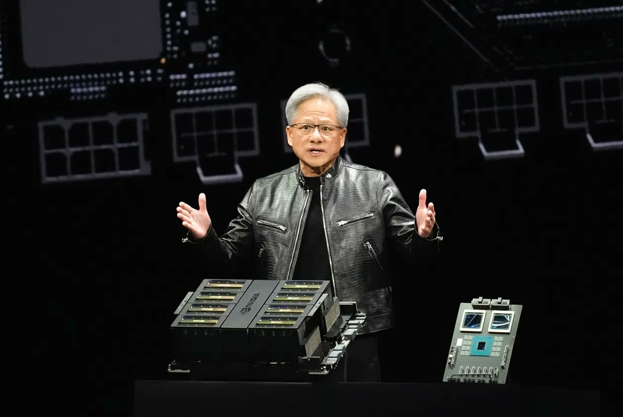CWM_en's tweet card. In a visit to NVIDIA's headquarters in Silicon Valley, Jensen Huang explains why he believes NVIDIA is not just a chip company but an "AI platform enterprise."