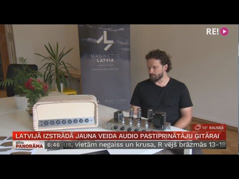 amalgam_audio's tweet card. Latvijā izstrādā jauna veida audio pastiprinātāju ģitārai