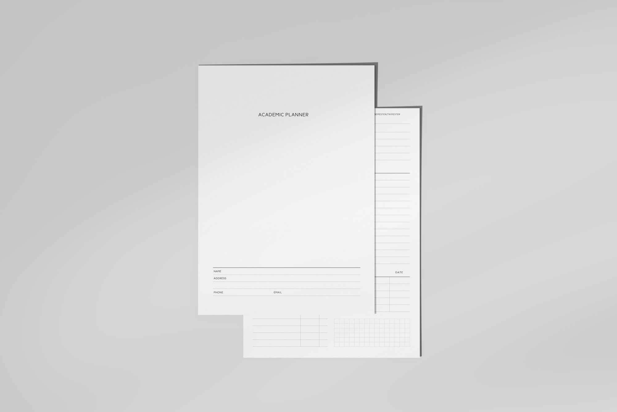 nittyngritty_'s tweet card. The Minimalist Student Planner Printable is a user-friendly and customizable planner designed specifically for students. Details Instant Download – Printable PDF Inserts 36 PDF pages (18 front and...