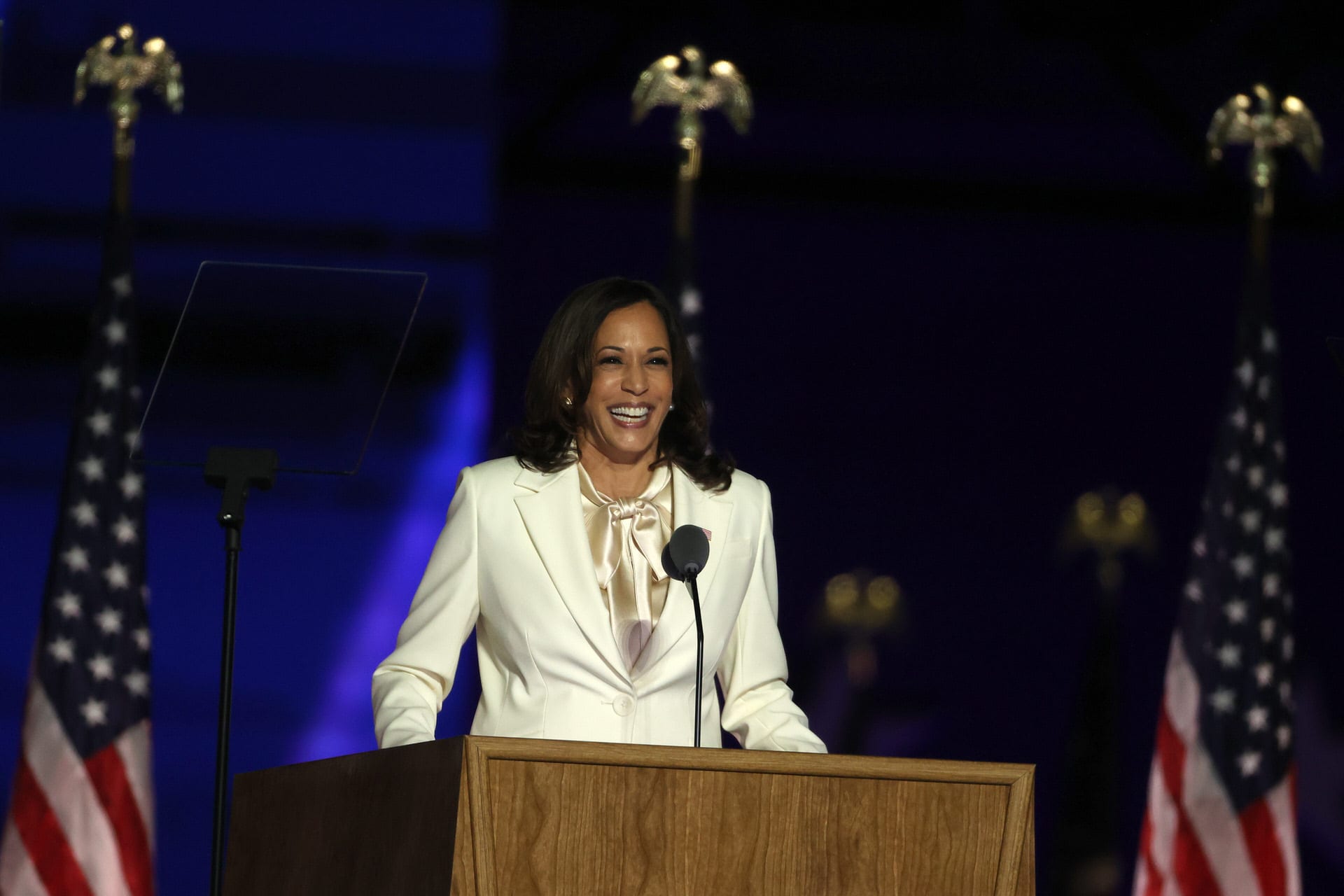 errinhaines's tweet card. Harris' rise to the vice presidency comes in the centennial year of suffrage and 55 years after the passage of the Voting Rights Act.