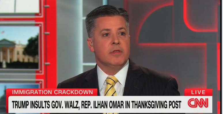 RpsAgainstTrump's tweet card. A former federal prosecutor and Republican strategist blasted President Donald Trump's "absolutely indefensible" Thanksgiving Day outburst.