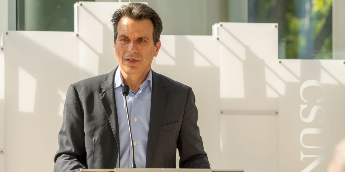 autodesk's tweet card. Autodesk CEO Andrew Anagnost says that as AI tools allow more people to code, other skills will become more important.