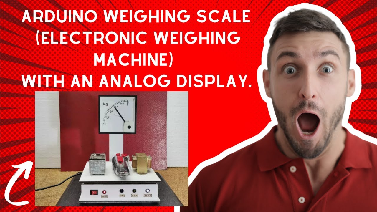 TeamEdueng's tweet card. Arduino weighing scale (electronic weighing machine) with an analog...