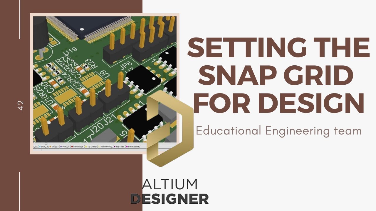 TeamEdueng's tweet card. Setting the Snap Grid for Design