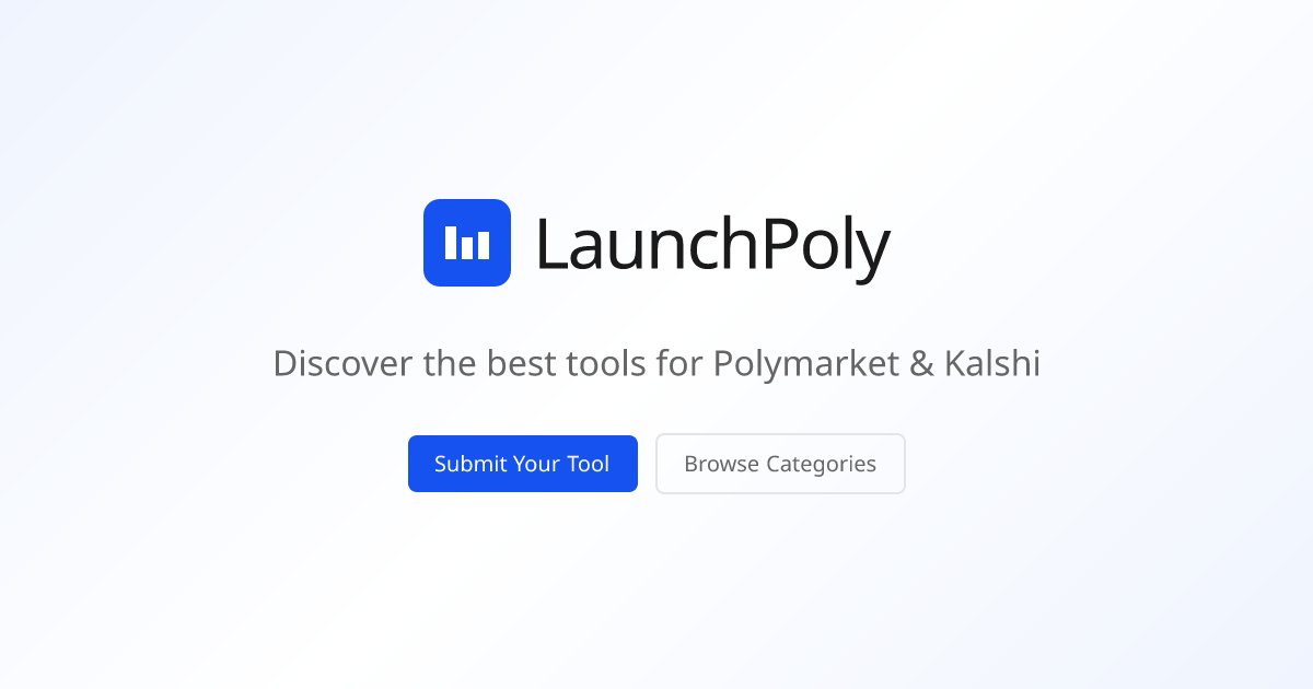 Teehbuddha's tweet card. Discover and vote for the best tools for Polymarket and Kalshi prediction markets.