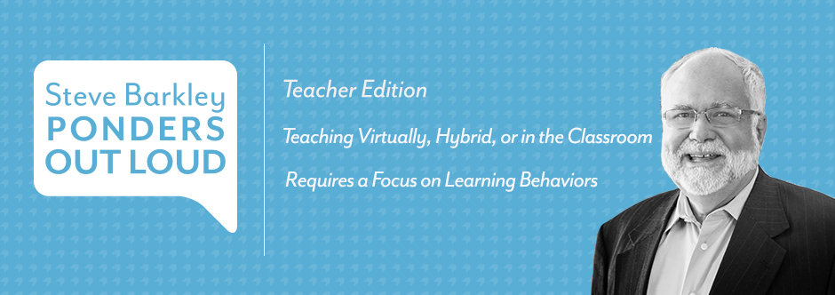 PLS3rdLearning's tweet card. Too often, instruction can be overly focused on teaching which can be seen as orderly, sequential and manageable, while learning is often spontaneous, irregular, non-linear and complex. The key...