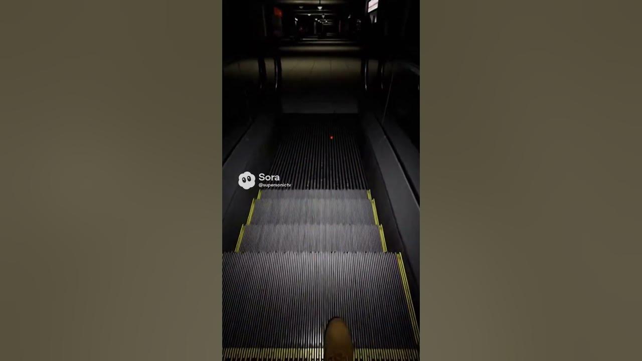 supersonicpress's tweet card. Found Footage Fridays #foundfootage #horror #escalator #anthologyse...