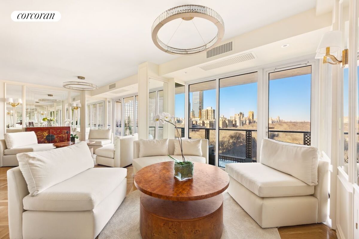 petermcleannyc's tweet card. Broker's Open House - 210 Central Park South, Apt. 17D