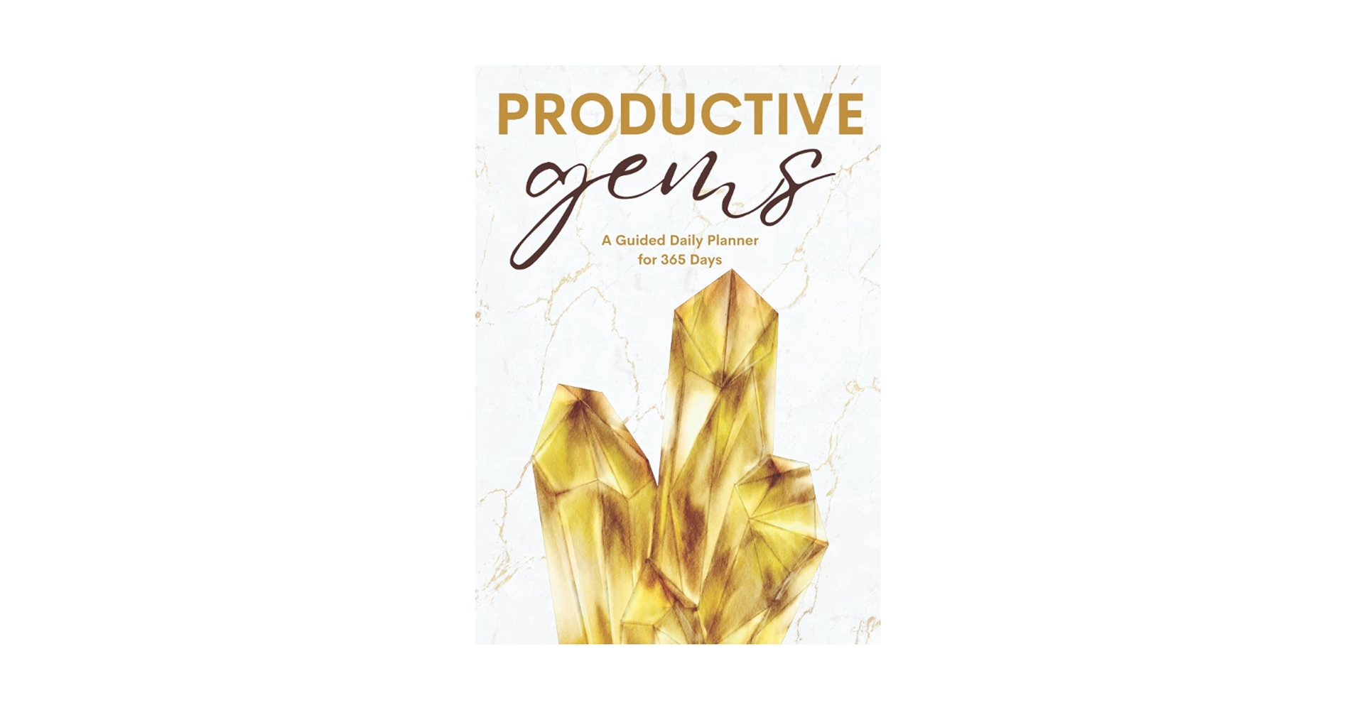 Nisha_LJ's tweet card. Title: Productive Gems Subtitle: A Guided Daily Planner for 365 Days with Monthly Therapeutic Homework Description: