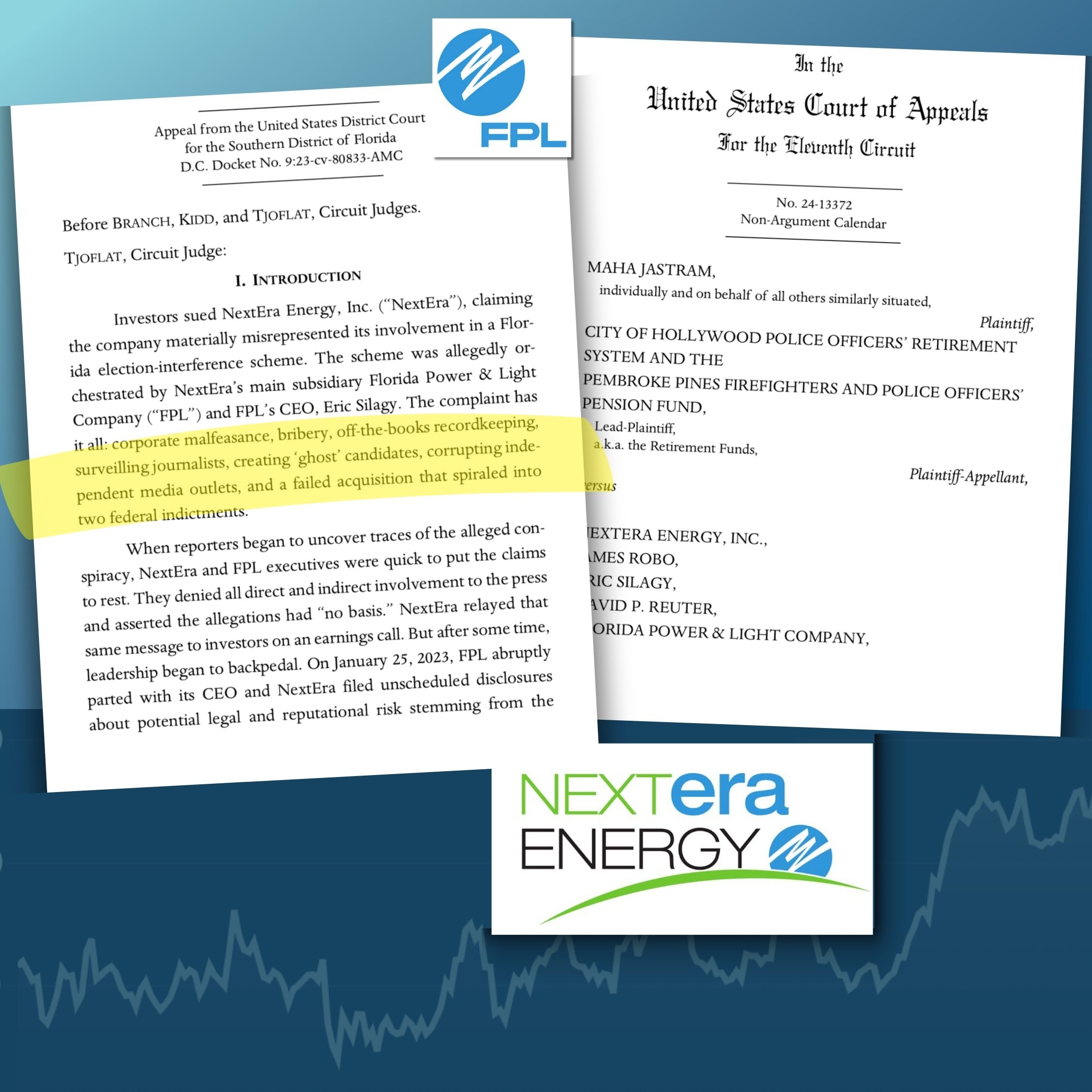 FLCTRGA's tweet card. The federal appeals court decision could re-open the company's old wounds from a series of controversies across Florida.
