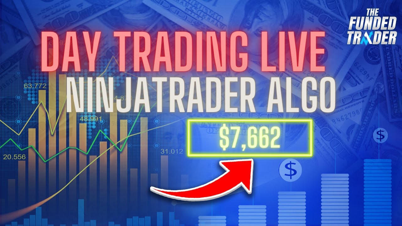 nqfundedtrader's tweet card. 📈$7,662 Day Trading Live NinjaTrader Algo Trading