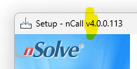 nSolve's tweet card. nCall v4, the result of nearly 2 years work by nSolve, is a significant rework of the suite bringing performance, security and resilience and use of latest compiler technology to the nCall suite....