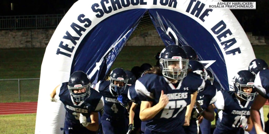 _LanguageForAll's tweet card. A high school football team will be playing for its first state championship in Texas Friday night, in a historic first. NBC’s Morgan Chesky reports for TODAY from Austin.