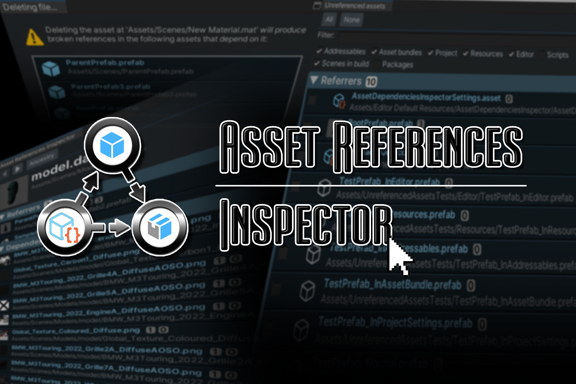 JailbrokenGame's tweet card. Use the Asset References Inspector from Alex Villalba on your next project. Find this utility tool & more on the Unity Asset Store.