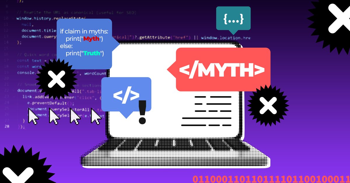 kannagoldsun's tweet card. It's time to separate fact from fiction in the coding world.