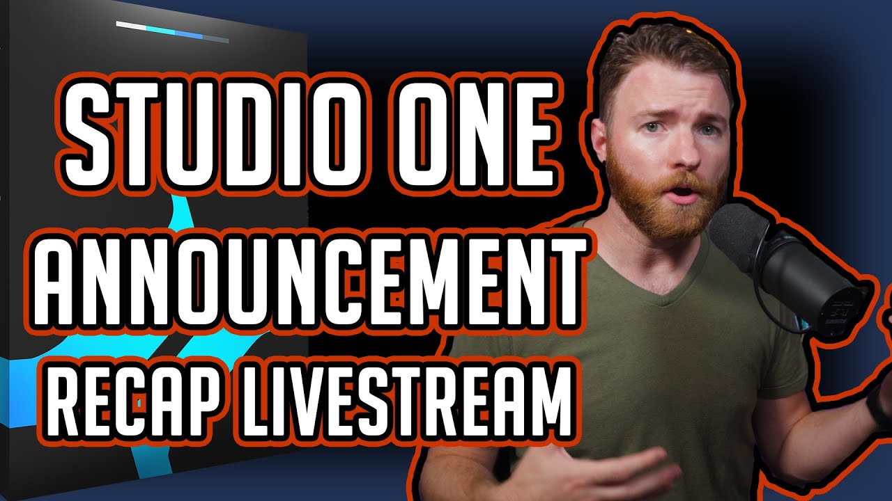 TimTalksAudio's tweet card. Studio One Announcement Recap!