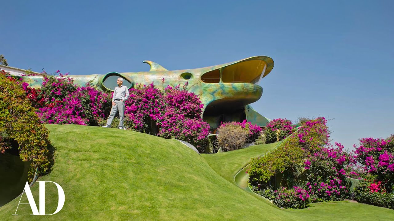 AuthorRoderick's tweet card. Inside A Psychedelic Mexico City Home Built Into A Hill | Architect...