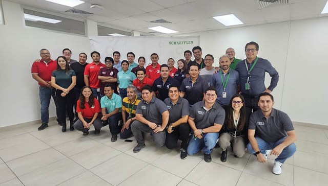 NacionTransporT's tweet card.  A la fecha han participado 80 estudiantes en el programa, 18 de ellos colaboran actualmente en la planta de Irapuato Schaeffler México informa que da inicio a la quinta edición de su programa anua…