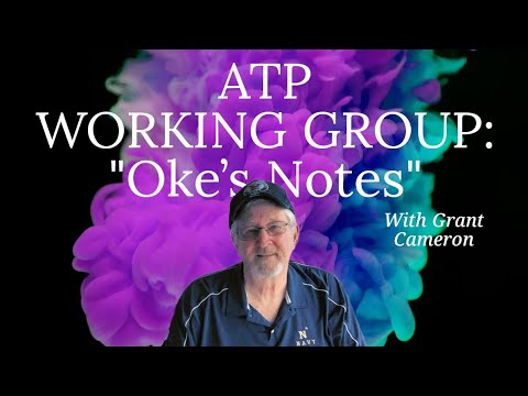 disclosureteamx's tweet card. ATP Working Group "Oke Shannon Notes"
