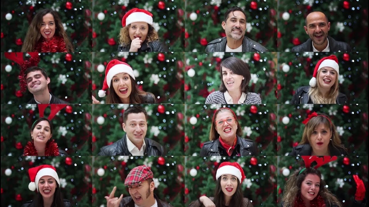 oracle_es's tweet card. Reto Solidario | Jingle Bells de Oracle España