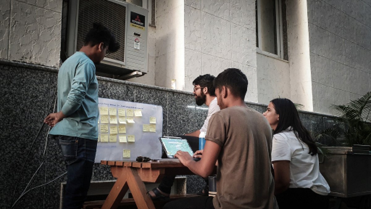labs_sync's tweet card. People often ask us what we do. Being in a field that isn’t widely known in India, people are curious about our role as designers in the…