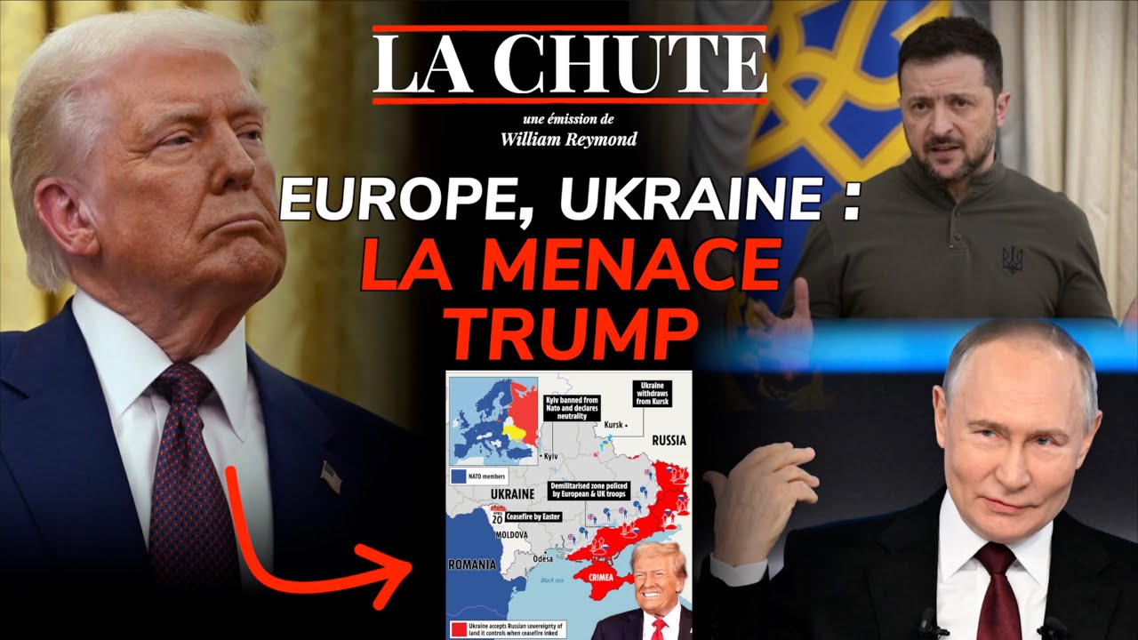 WilliamReymond's tweet card. Europe, Ukraine : la menace Trump | La Chute