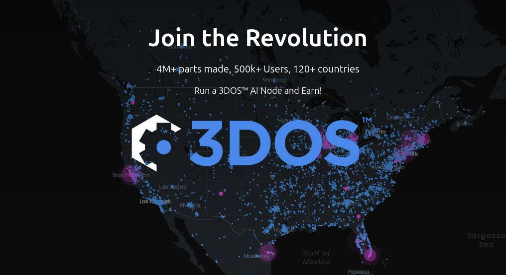 RagingBull_96's tweet card. Help power the world’s largest decentralized manufacturing network and earn rewards for your contribution. Deploy a 3DOS™ AI Node, train our AI, and shape the future of on-demand production!
